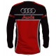 Audi 0143D men's blouse for the car enthusiasts