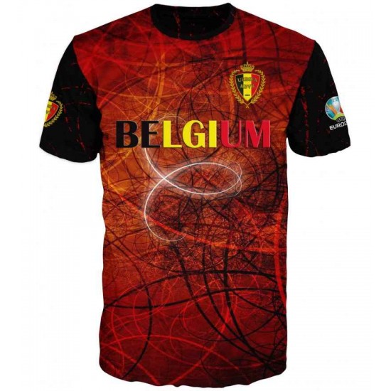 Belgium T-shirt for the fans European Football Championship 2020