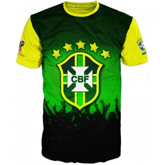 World Cup 2018 Brazil T-shirt for the fans 