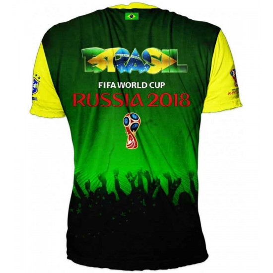 World Cup 2018 Brazil T-shirt for the fans 