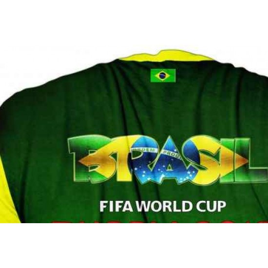 World Cup 2018 Brazil T-shirt for the fans 