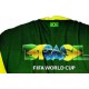 World Cup 2018 Brazil T-shirt for the fans 