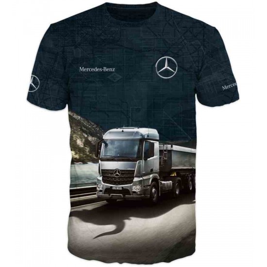 Mercedes 0102 T-shirt for the lorry enthusiasts 