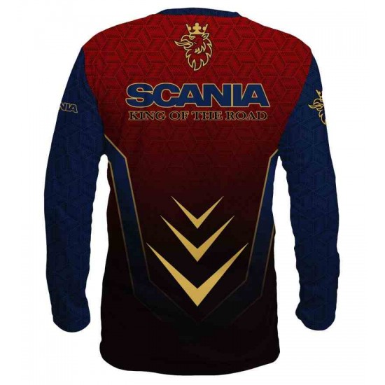 Scania 0152D men's blouse for the lorry enthusiasts