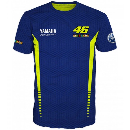 Yamaha Valentino Rossi  4051 T-shirt for the motorcycle enthusiasts