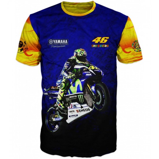 Yamaha Valentino Rossi 4011 T-shirt for the motorcycle enthusiasts