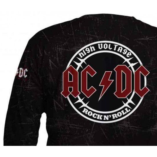 ACDC  men's blouse for the music fans