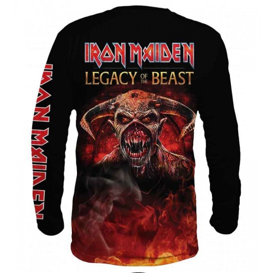 Iron Maiden men's blouse for the music fans