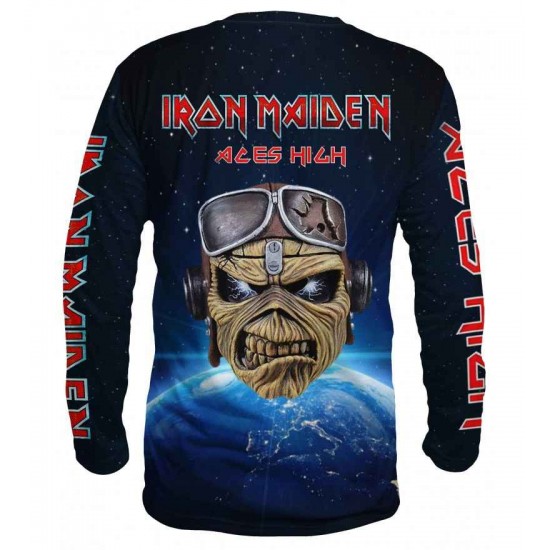 Iron Maiden men's blouse for the music fans