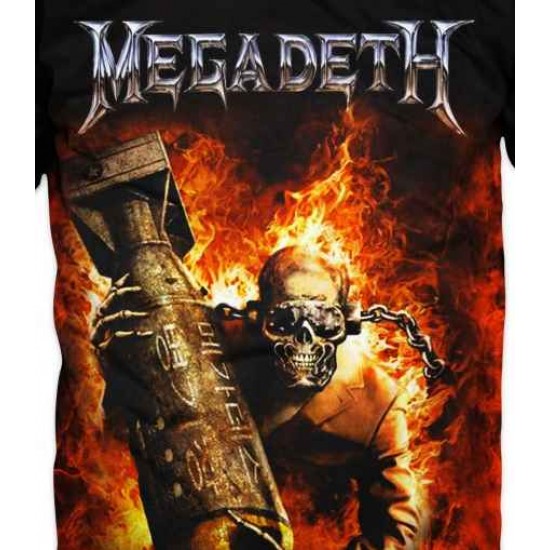 Megadeth men's blouse for the music fans