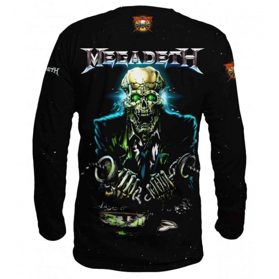 Megadeth men's blouse for the music fans