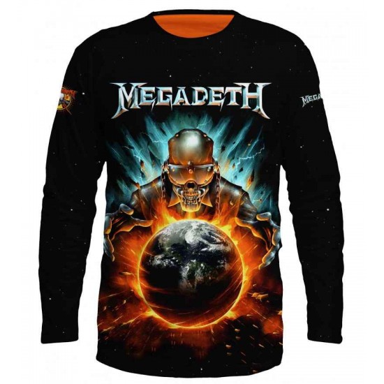 Megadeth men's blouse for the music fans