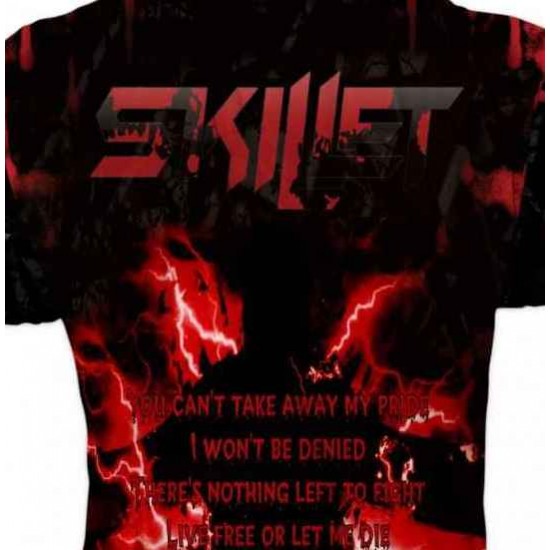 Skillet T-shirt for the music fans